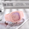 Square popular female student ins-style Korean version simple waterproof sporty style electronic watch Specification image
